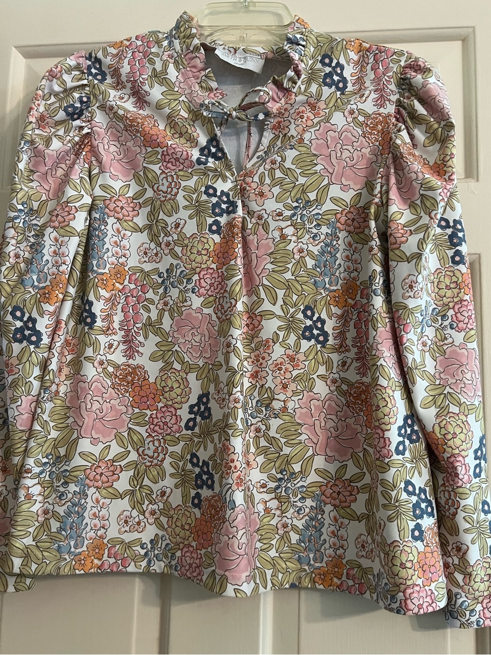 Smith & quinn bohemian top poplin tuckernuck pomander hill house quince brochu S - Picture 3 of 6